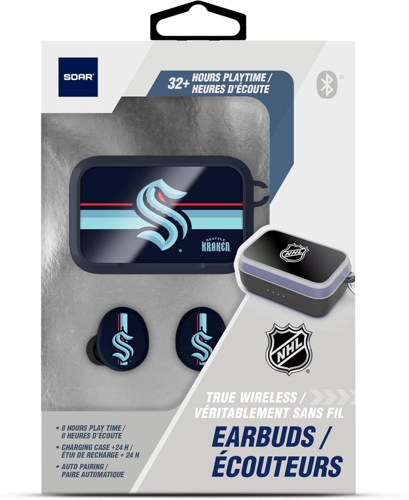 SOAR NHL Wireless Sport Earbuds: Comfortable Fit & Convenient Charging - Image 3